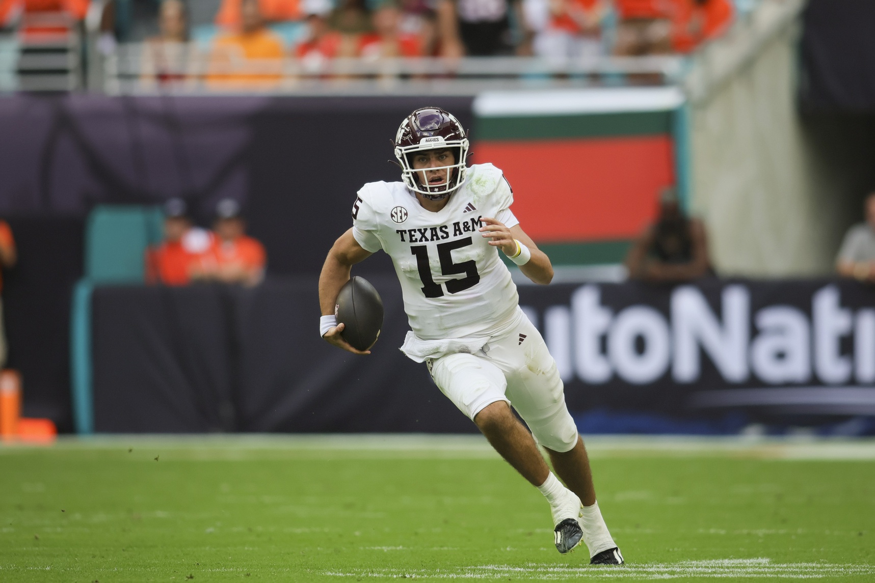 college football picks Conner Weigman Texas A&M Aggies predictions best bet odds