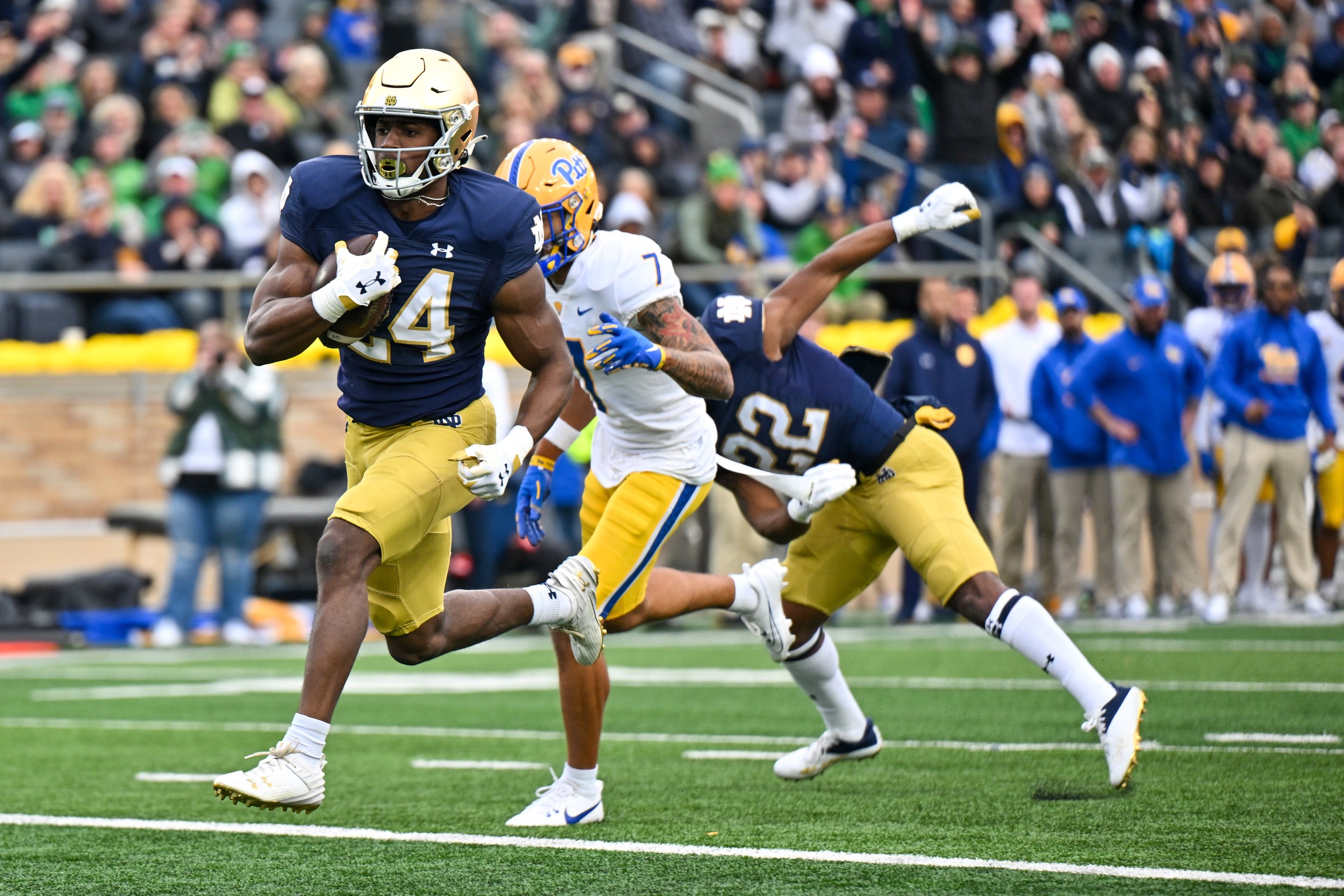 college football picks Jadarian Price Notre Dame Fighting Irish predictions best bet odds