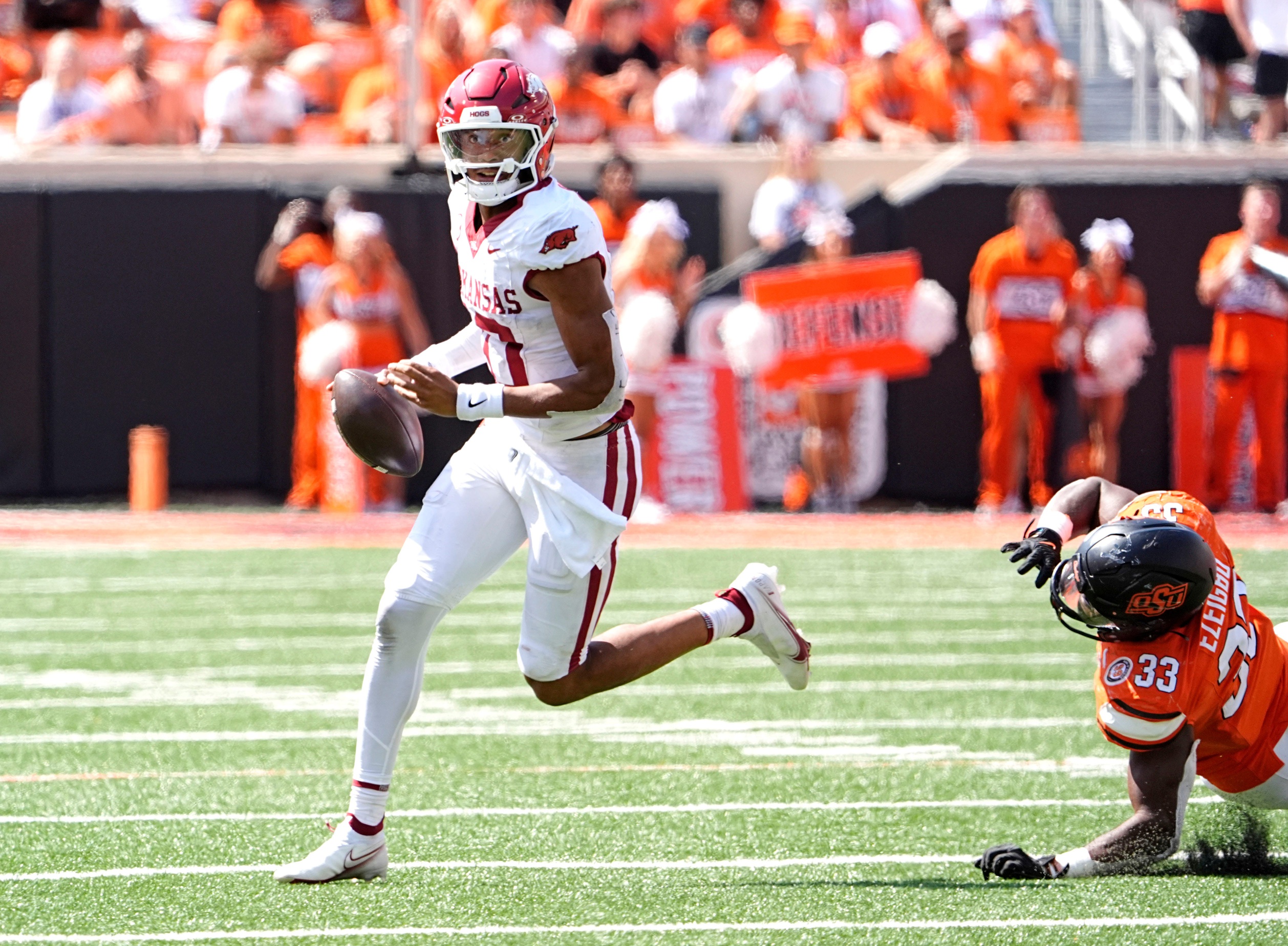 Tennessee Volunteers vs Arkansas Razorbacks Prediction, 10/5/2024 College Football Picks, Best Bets  & Odds