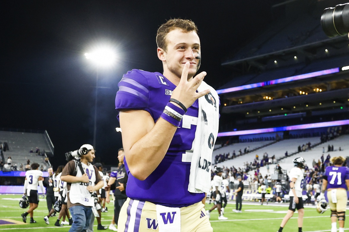 college football picks Will Rogers Washington Huskies predictions best bet odds