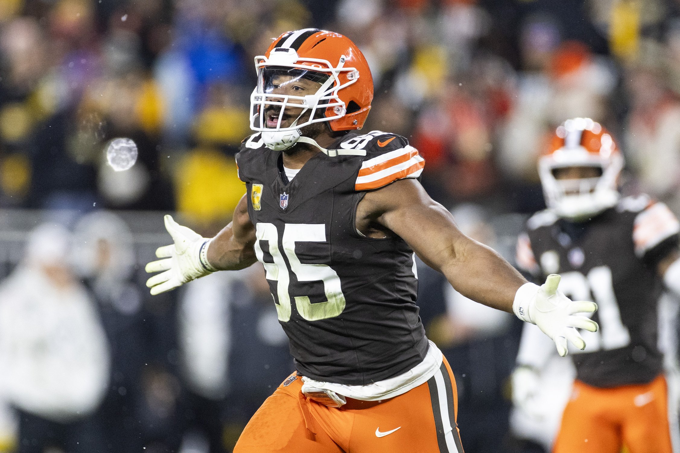 Monday Night Football picks Cleveland Browns Denver Broncos Myles Garrett 