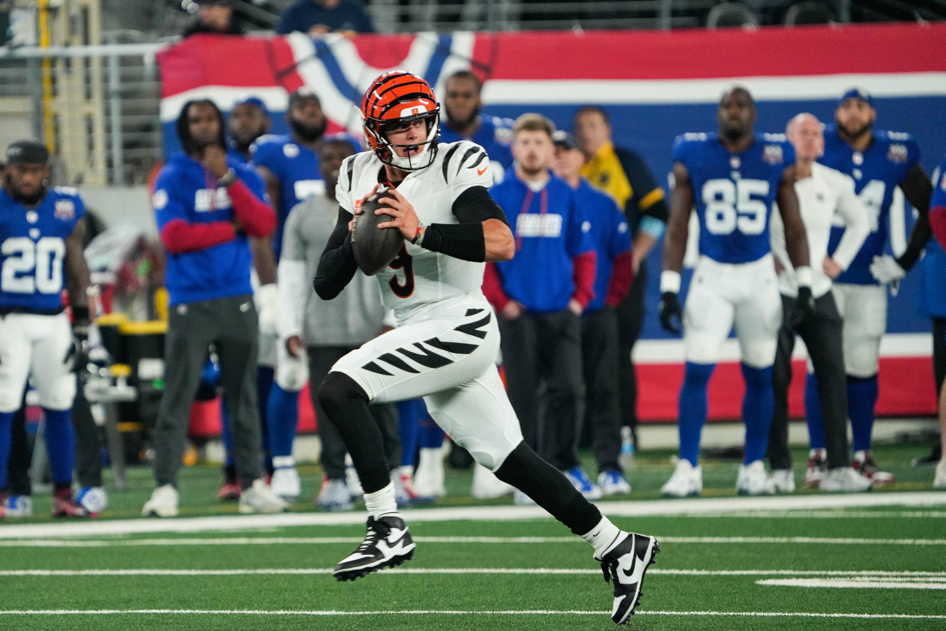 NFL betting predictions Week 7 opening line report Joe Burrow Cincinnati Bengals