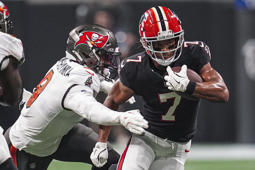 nfl picks Bijan Robinson Atlanta Falcons predictions best bet odds