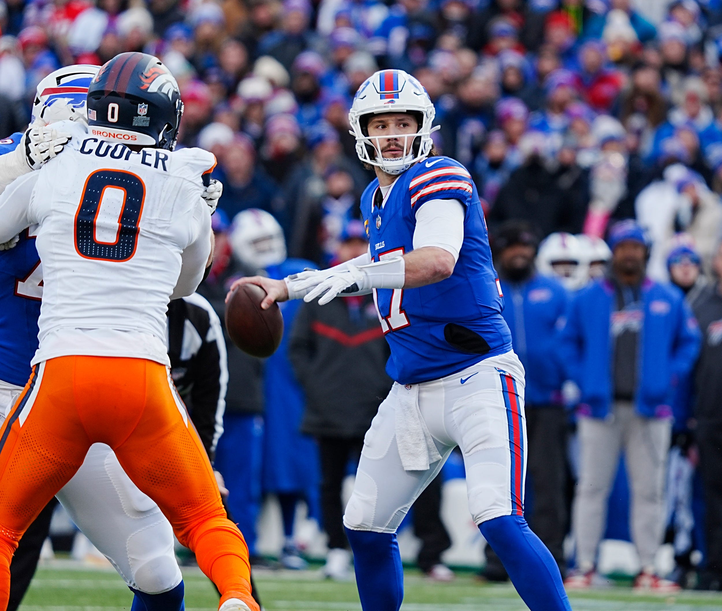 NFL Playoffs passing leader props predictions Josh Allen Buffalo Bills