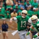 college football picks Riley Leonard Notre Dame Fighting Irish predictions best bet odds