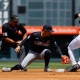 MLB hot and cold betting teams ATS and over under Andres Gimenez Cleveland Guardians