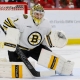 NHL season point total predictions Jeremy Swayman Boston Bruins