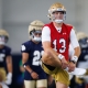 Who will make the 12 team college football playoff? Riley Leonard Notre Dame 