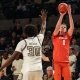 college basketball picks Viktor Lakhin Clemson Tigers predictions best bet odds