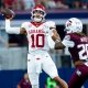 college football picks Taylen Green Arkansas Razorbacks predictions best bet odds