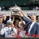 Jockey Mike Smith at the Belmont Stakes