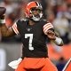 nfl picks Jacoby Brissett cleveland browns predictions best bet odds