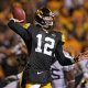 Iowa Hawkeyes quarterback Ricky Stanzi