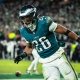 Sunday Night Football picks Philadelphia Eagles vs Los Angeles Rams Saquon Barkley 