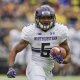 Northwestern running back Venric Mark